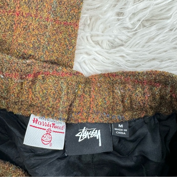 Stussy Harris Tweed Beachy Pants Men’s Size M Rare - Picture 3 of 11